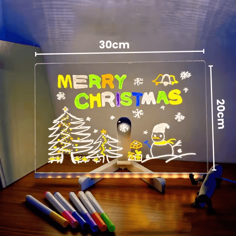 Magisk LED-tegneplade - Sjov for Børn og Barnlige Sjæle!